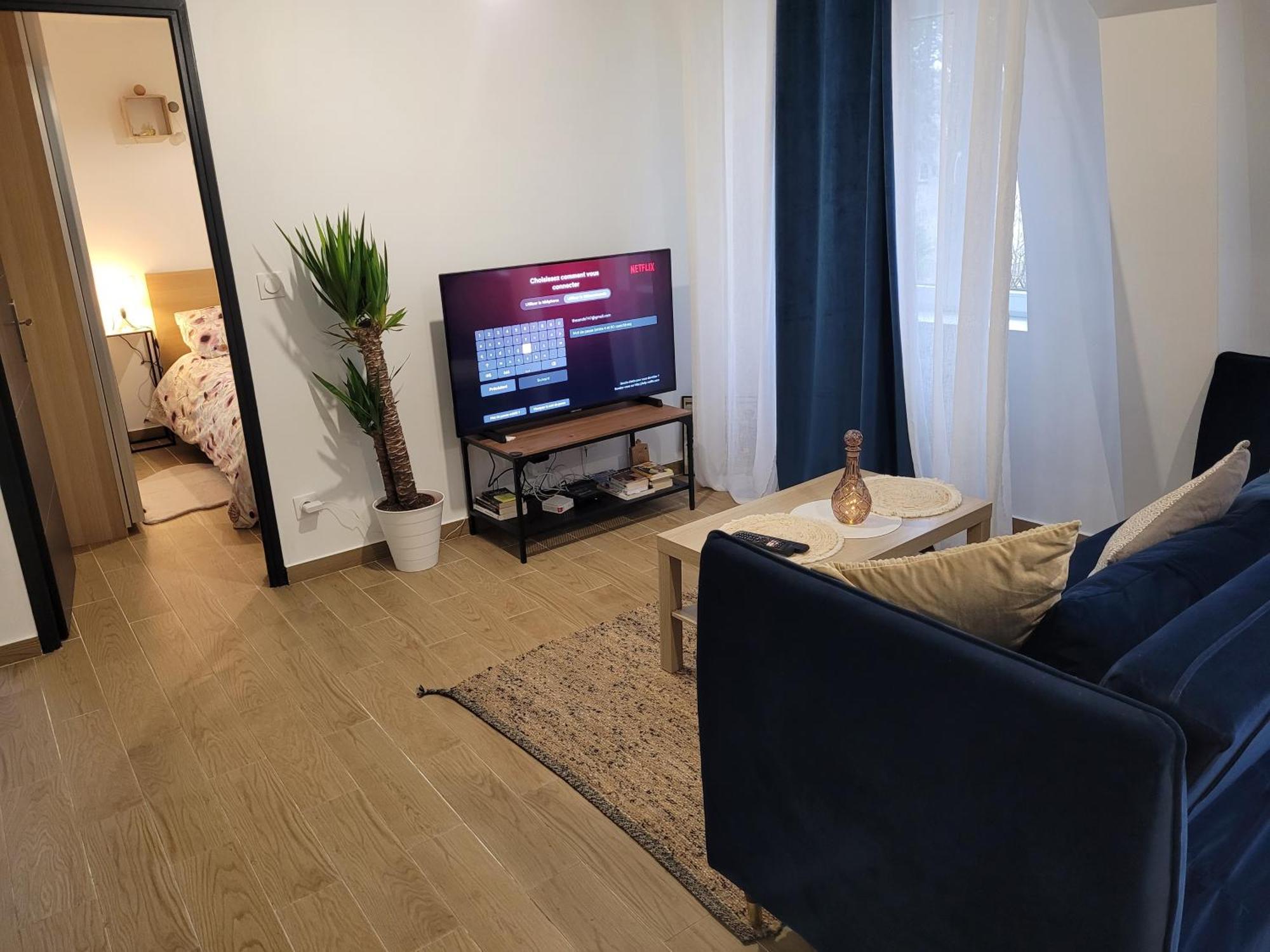 Coquet Appartement A 15Mn De Paris Et 10 Mn De Stade De France, Wifi, Netflix, Groslay Zewnętrze zdjęcie